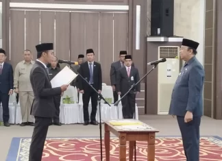 Wakil Bupati Karimun Lantik 110 PNS, Ini Pesannya