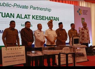 Kemenkes RI Bersama APRIL Grup Bantu Alkes