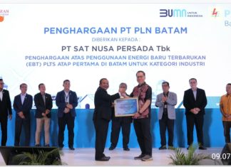 PLN Batam Siap Menjadi Pioneer EBT di Kawasan Kepulauan Riau