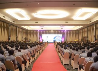 691 Polwan Polda Riau Memperingati Puncak Hari Jadi ke-75 Polwan Republik Indonesia Di Hotel Pangeran Pekanbaru