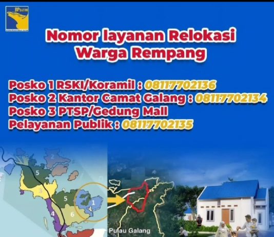 Daftar Lebih Awal, Warga Rempang Dapat Prioritas Pilih Rumah Ganti