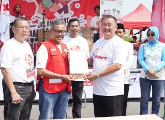 Jefridin Launching Penyelenggaraan Bulan Dana PMI