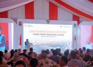 Ground Breaking Kawasan Industri Tunas Prima, PLN Batam Siap Sediakan Energi Hijau
