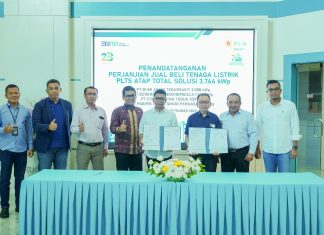 Akselerasi Transisi Energi, PT PLN Batam Suplai Listrik Hijau 3.764 KWp ke Industri di Batam