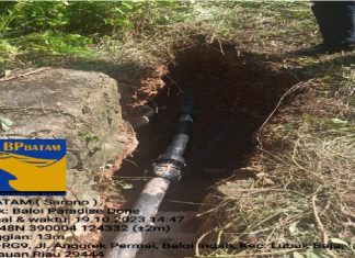 Respon Cepat BU SPAM BP Batam, Perbaikan Pipa di Perumahan Baloi Telah Selesai