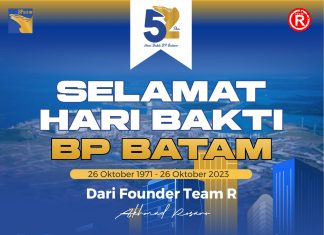 Hari Bakti BP Batam ke-52, Komitmen Dalam Menjadikan Batam Kota Baru