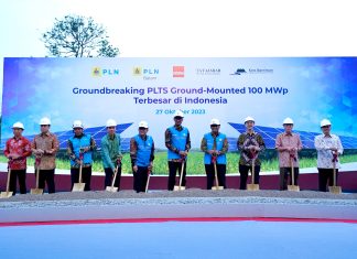 PLTS Ground-Mounted Terbesar Di Indonesia dibangun di Purwakarta, Kolaborasi PLN-Aruna Wujudkan Kawasan Industri Hijau