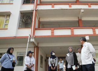 Ombudsman RI Tinjau Hunian Sementara