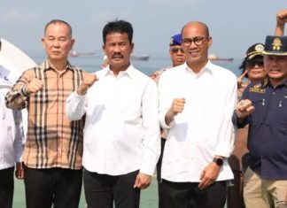 Wakil Ketua III DPRD Batam Hadiri Lauching Pelayaran Perdana KM DLN