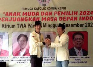 Sah….Harun Pandapotan Dinobatkan Jadi Pembina Pemuda Katolik Komisariat Daerah Kepri