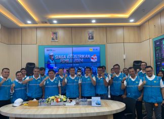 Pastikan Pasokan Listrik Pemilu 2024 Aman, PLN Batam Gelar Apel Siaga
