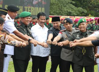 Ketua DPRD Batam Hadiri Sertijab Dandim 0316/Batam