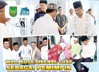 Wali Kota Dikenal Luas Sebagai Pemimpin Peduli Masjid
