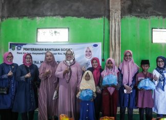 Sambut Berkah Ramadan, Marlin Agustina Berikan Bantuan Sembako kepada Masyarakat