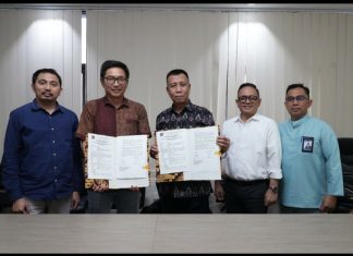 BP Batam-PT Centrepark Citra Corpora Lakukan Penandatangan PKS Pengelolaan Parkir Terminal Ferry Domestik