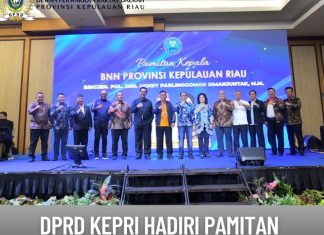 DPRD Kepri Hadiri Pamitan Kepala BNN Prov.Kepri