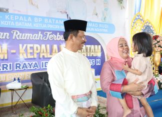 Rayakan Idul Fitri 1445 Hijriah, Kepala BP Batam Antusias Sambut Peserta _Open House_ Hari Kedua