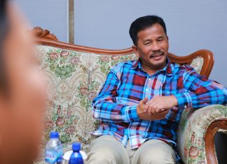 Kepala BP Batam Sambut Peserta Kejurnas Road Race and Mountain Bike 2024 Lewat Welcome Dinner