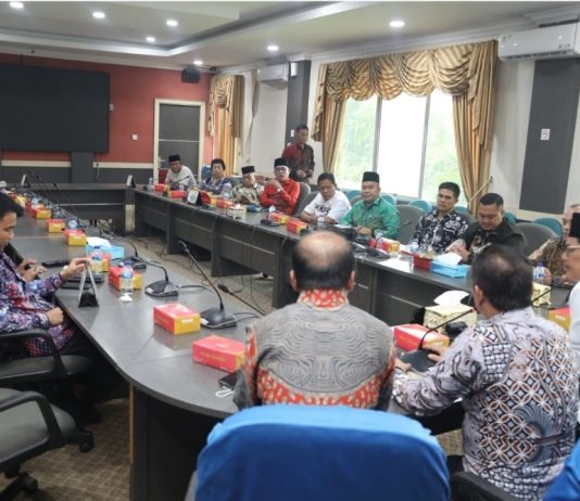 Kunjungan kerja DPRD Kabupaten Kapuas Hulu di Sambut Baik Ketua I DPRD Kota Batam