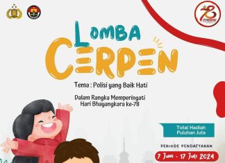 Dalam Rangka HUT Bhayangkara Ke-78 Divisi Humas Polri Gelar Lomba Menulis Cerpen