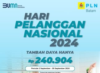 Spesial Hari Pelanggan Nasional, PLN Beri Diskon Tambah Daya Hanya Rp240.904
