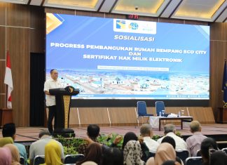 BP Batam – BPN Kota Batam Sosialisasikan Progress Rumah dan Sertifikat Hak Milik Elektronik Rempang Eco-City
