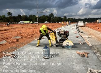 Progres Mencapai 76 Persen, Bundaran Punggur Akan Selesai Desember 2024
