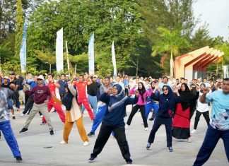 Serunya Event Mancing Mania BP Batam di Taman Rusa