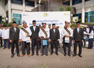 Peringati Hari Listrik Nasional ke-79 dan Hari Sumpah Pemuda ke-96, PLN Batam Gelar Upacara Bendera