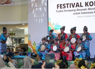 Peringati HUT ke-24 dan HLN ke-79, PLN Batam Gelar Festival Kompang