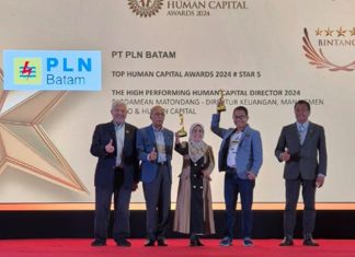 PLN Batam Raih Penghargaan Bergengsi ”TOP Human Capital Awards 2024