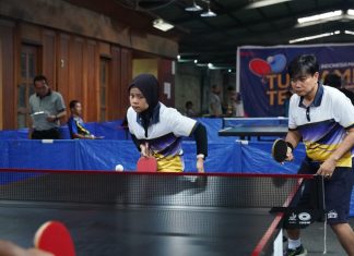 Turnamen Tenis Meja BP Batam, Meriahkan Hari Bakti BP Batam