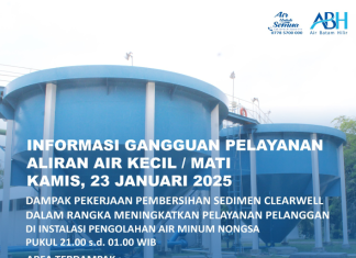 Pelanggan Air Batam Hilir