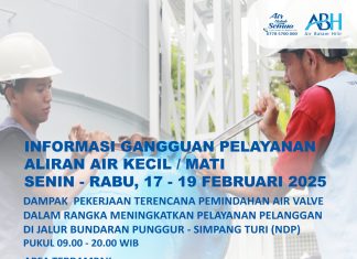 Pemindahan Air Valve di Jalur Bundaran Punggur – Simpang Turi (NDP)