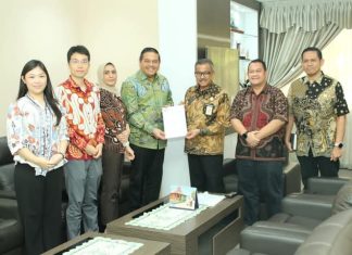 Sekda Jefridin Terima Audensi dari Perusahaan SUS Envirumment Olah sampah menjadi Tenaga Listrik