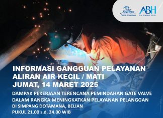 Pekerjaan Pemindahan Gate Valve 200mm di Simpang Dotamana