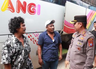 Kapolres Pelalawan Galakan Sosialisasi Mudik Aman.