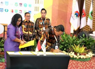 Amsakar Achmad menghadiri Musyawarah Komisariat Wilayah (Muskomwil) I Asosiasi Pemerintah Kota Seluruh Indonesia (APEKSI) Tahun 2025