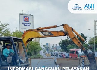 Penyambungan Pipa HDPE 110mm – 225mm di Depan Kantor Kelurahan Tanjung Buntung