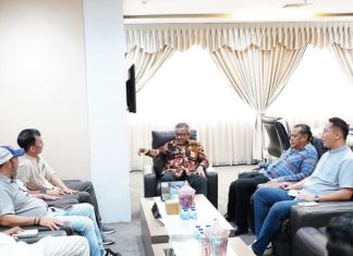 Audensi Dengan Asosiasi Pengusaha Periklanan ,Sekda Jefridin sampaikan Apresiasi Kepada Pengusaha