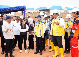 Sekda Jefridin Dampingi Wawako Li Claudia ,Tinjau Kawasan Pemukiman Tanjung Banon