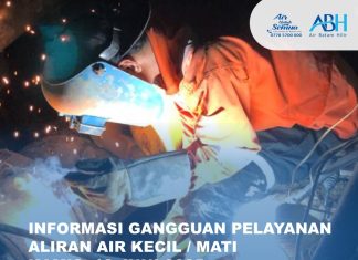 Perbaikan kebocoran Pipa di Depan Hotel Vista, Lubuk Baja