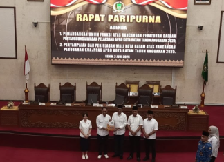 Anggota DPRD Batam Setuju Lanjutkan Pembahasan RPP APBD 2024