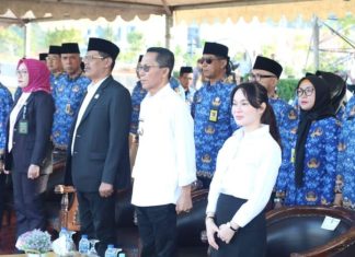 Ketua DPRD Batam Hadiri Upacara 17-an di Lanud Hang Nadim
