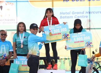 Kepala BP Batam Lepas Peserta Batam 10K 2025, Event Lari dengan 1215 Peserta Nasional dan Internasional