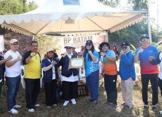 Lestarikan Lingkungan, BP Batam dan PT TDK Tanam 200 Pohon Bambu