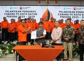 Hadiri Pelantikan PII, BP Batam Dukung Upaya Perkuat Peran Insinyur Lokal