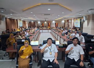 Wakilii Walikota Batam ,Heriman Pimpin Rekor TKPD Kota Batam