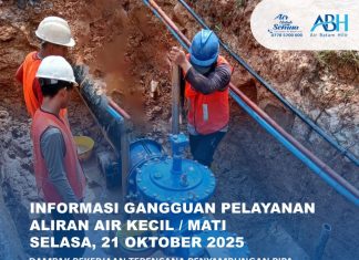 Pekerjaan Penyambungan Pipa DCIP 200mm di Simpang Bengkong Seken