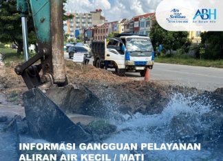 Perbaikan Kebocoran Pipa HDPE 500mm di Depan Nongsa